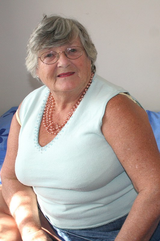 Fat Granny Skirt - Granny Grandma Libby From United Kingdom Denim Skirt - YOUX.XXX
