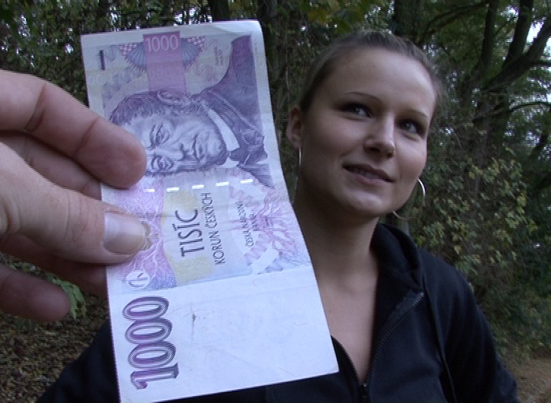 Czech Brunette Fuck For Money - Pretty Chick In Ponytail And Brunette Old Bitch Get Money ...