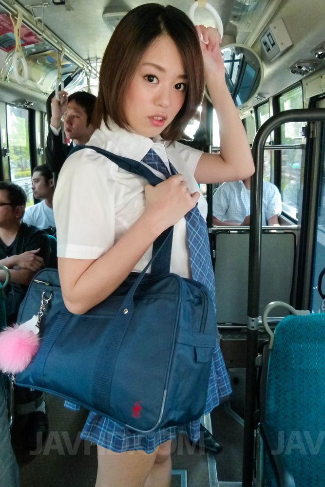 Japanese Teen Groped Bus