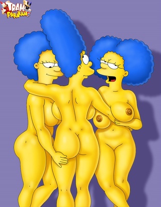Nackt marge stockings simpsons in Bart